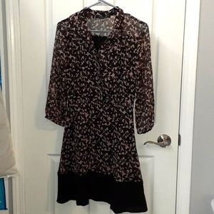 French Connection Pink Camo Dress